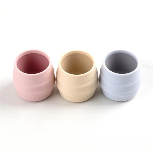 Sippit™ Silicone Open Training Cup Two-pack - Blush