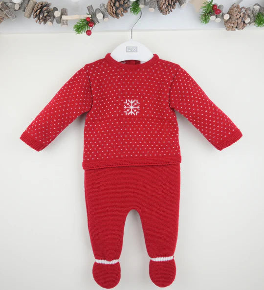 Pex Snowflake Suit Red