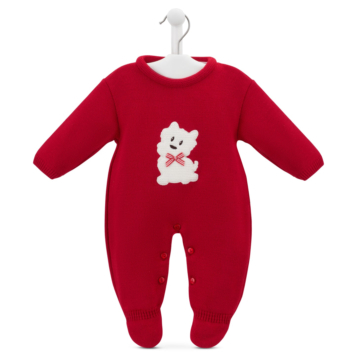 Dandelion Scotty Dog Knitted Onesie