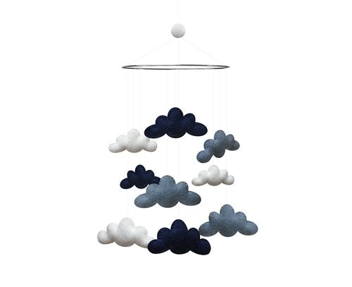 Clouds Mobile - Blue