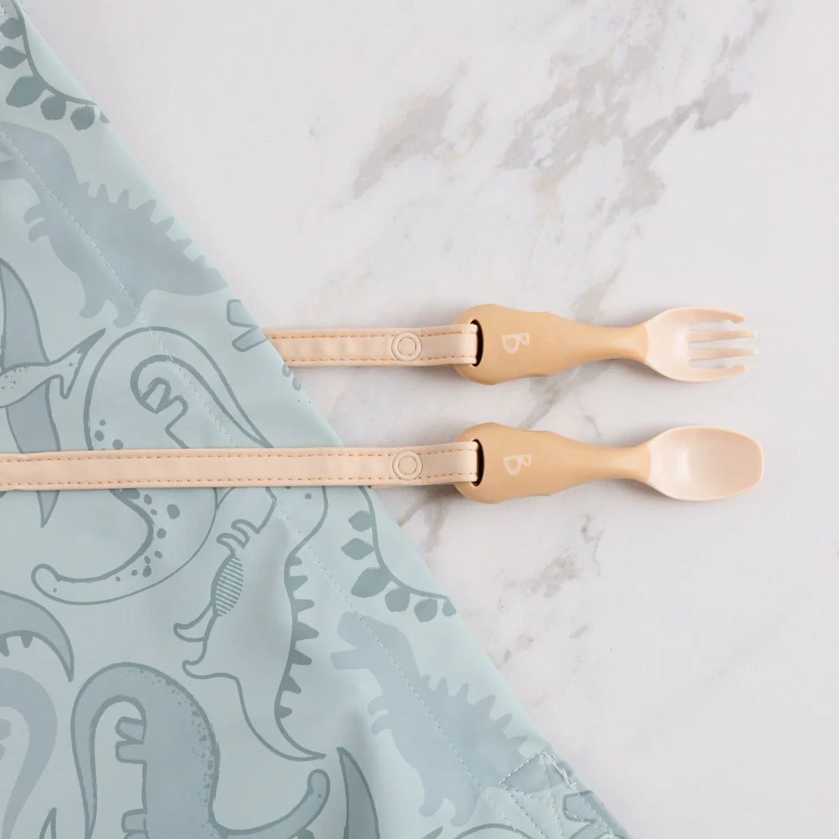Attachable Weaning Cutlery - Fawn