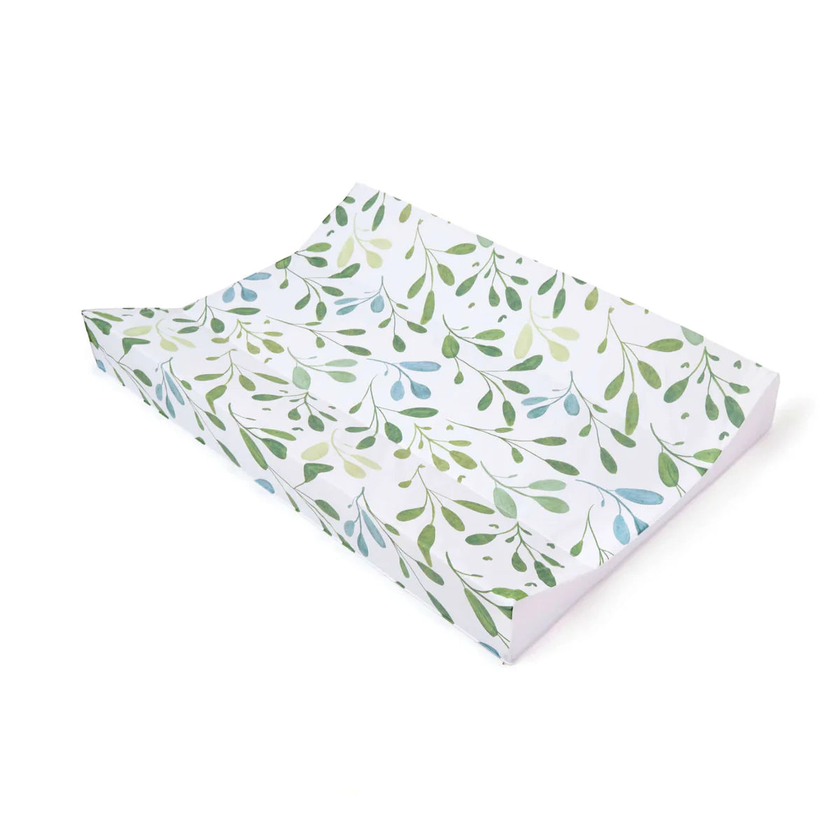 Olive Print Anti-Roll Wedge Baby Changing Mat Clair de Lune