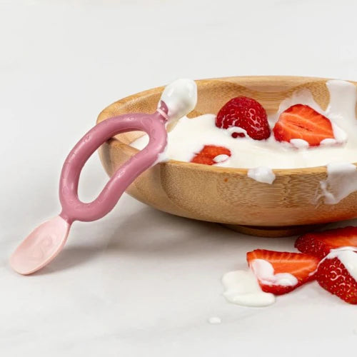 Dippit™ (two-pack) Multi-stage baby spoon and dipper - Blush