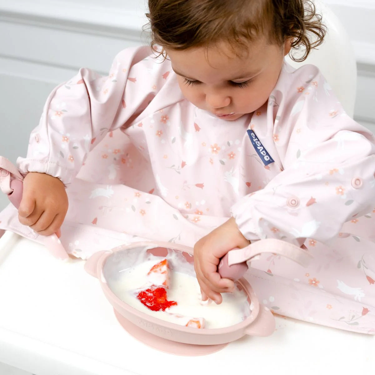 Attachable Weaning Cutlery - Blush