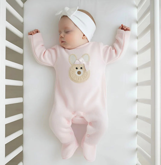 Pex Bunny Romper Pink