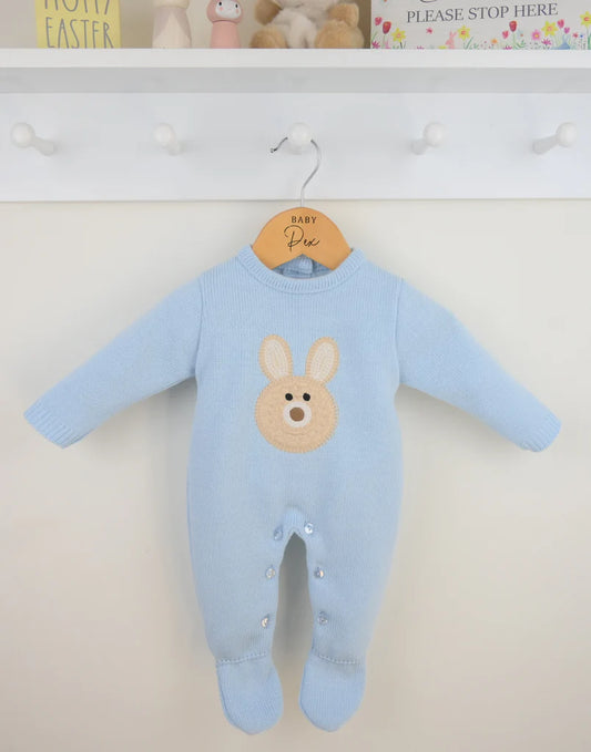 Pex Bunny Romper Blue