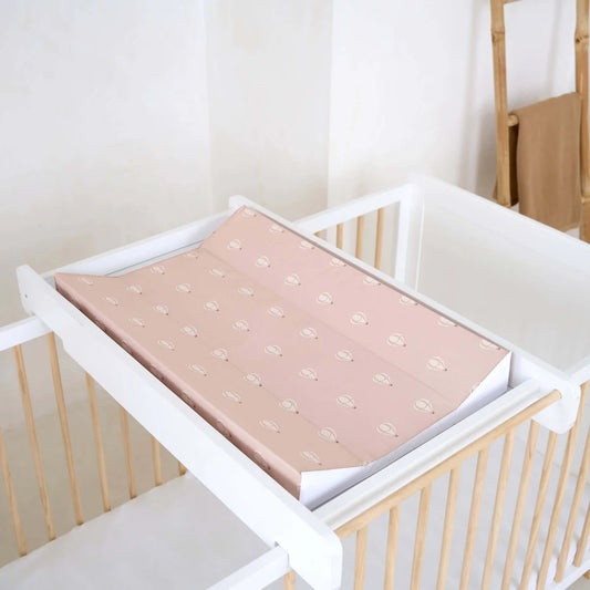 Hot Air Balloon Anti-Roll Wedge Baby Changing Mat Clair de Lune