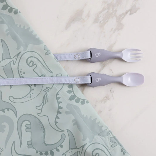 Attachable Weaning Cutlery - Mist