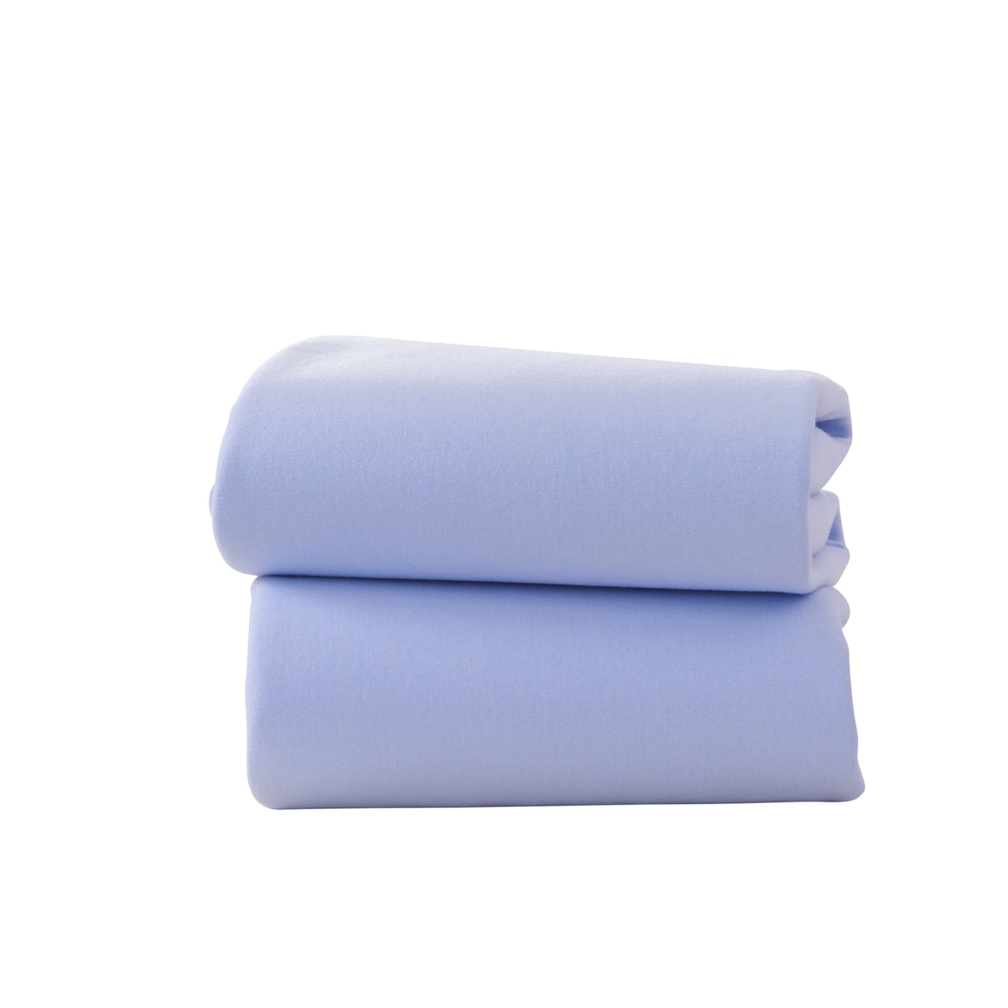 Clair de Lune Blue 2 Pack Moses Basket Sheets - 74 x 30 cm