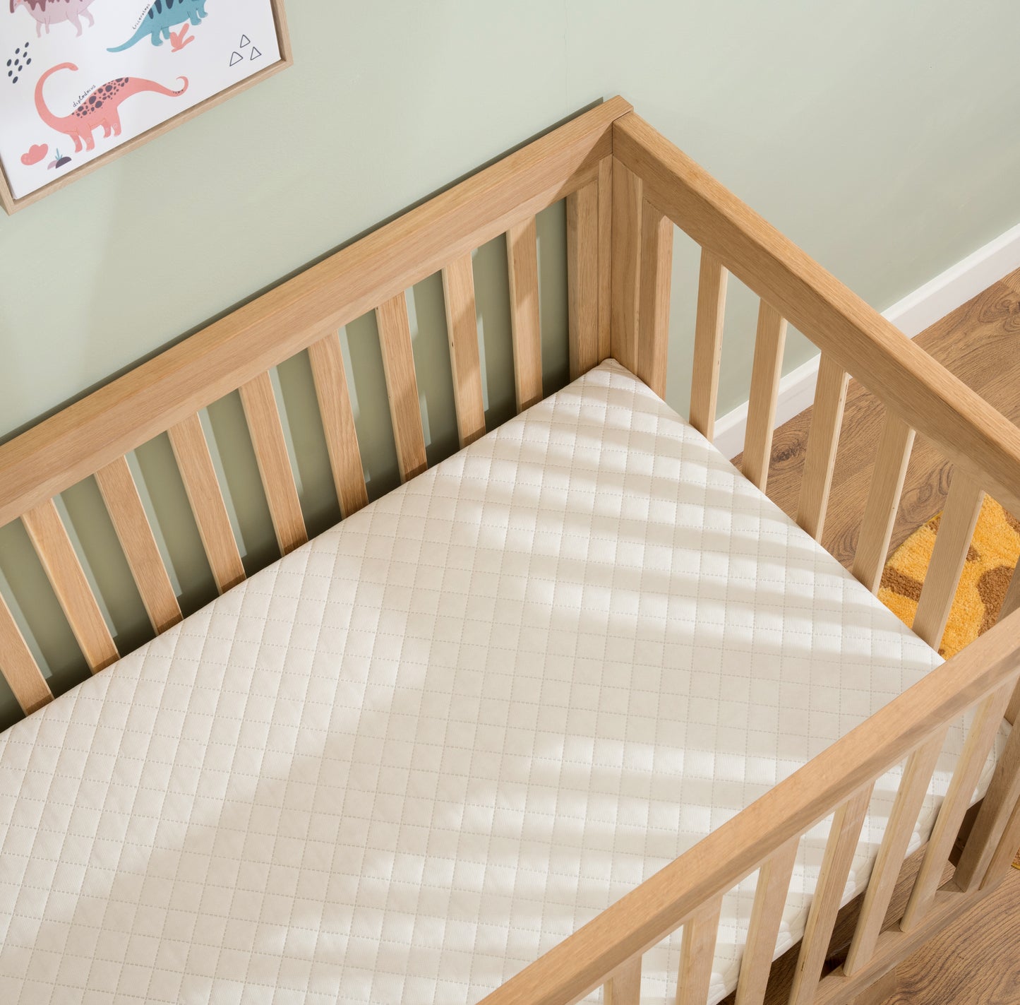 Clair de Lune Essentials Hypoallergenic Cot Bed Mattress - 140 x 70 cm