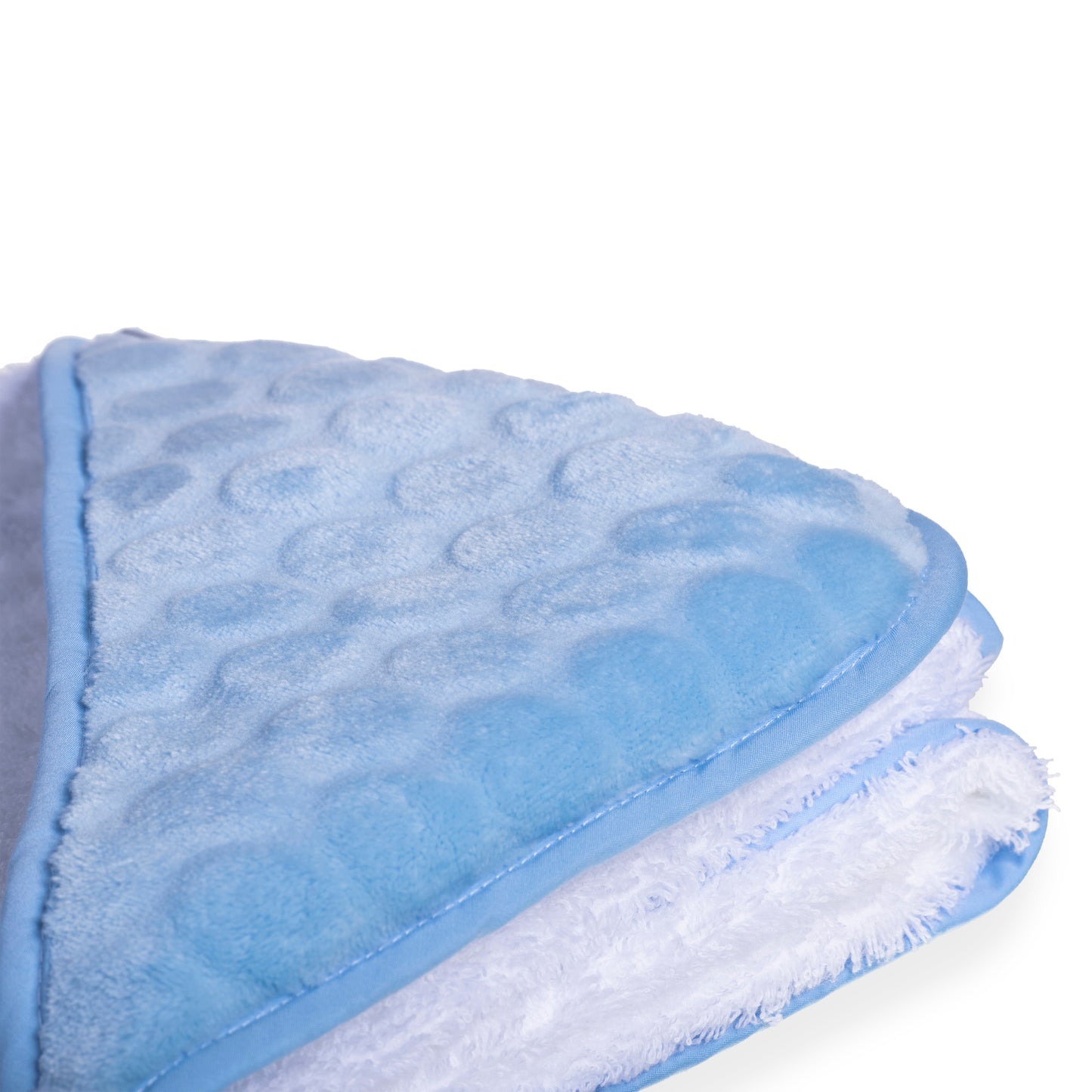 Clair de Lune Blue Marshmallow Hooded Towel