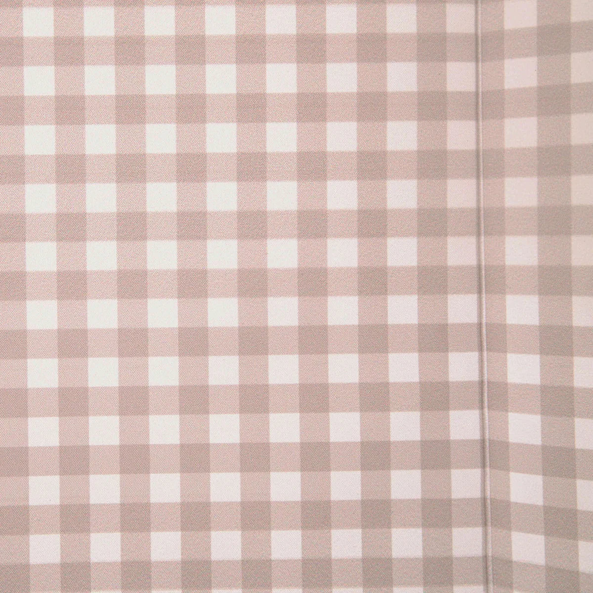 Gingham Anti-Roll Wedge Baby Changing Mat Clair de Lune
