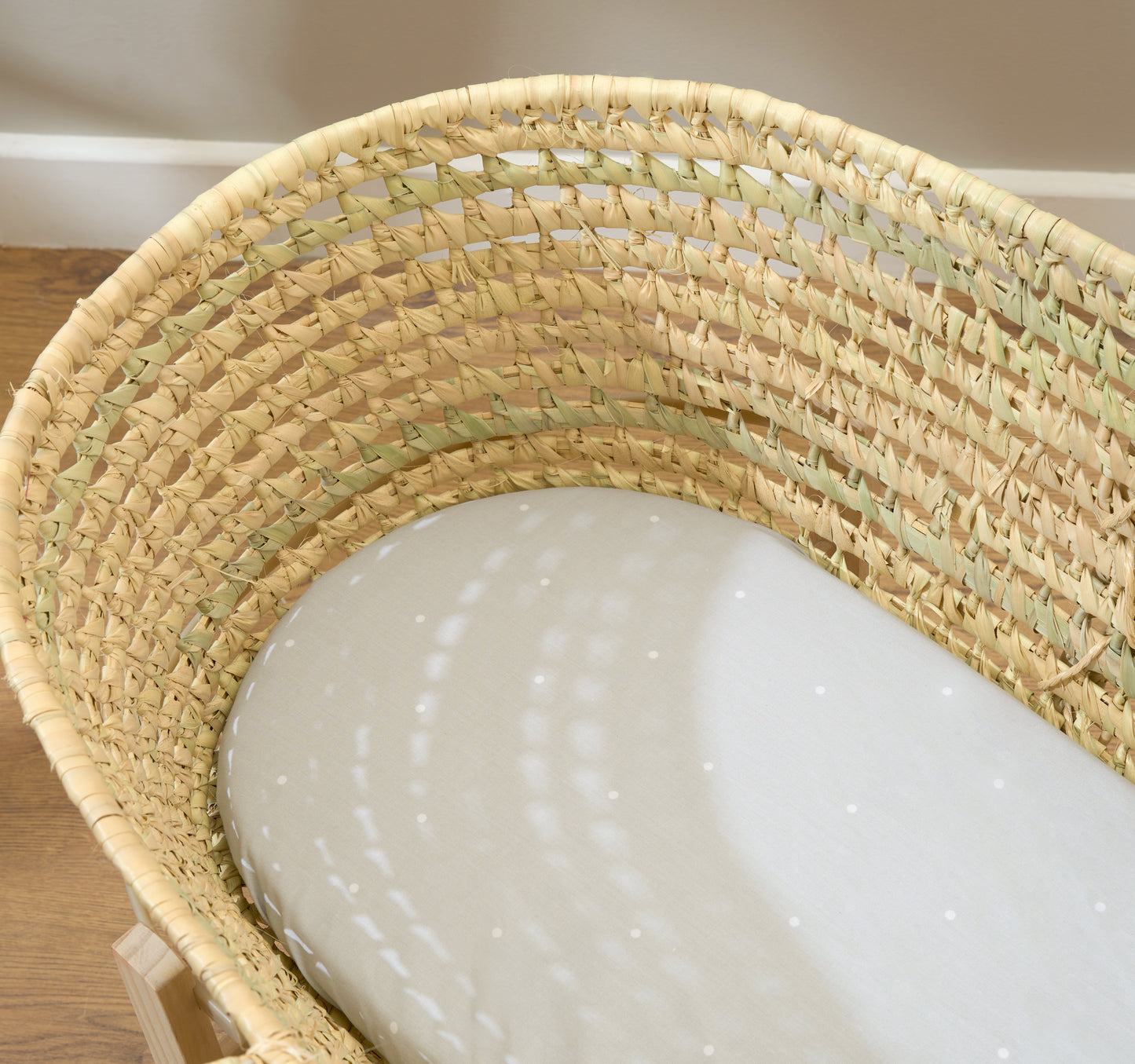 Clair de Lune Jungle Dream 2 Pack Moses Basket Sheets - 74 x 30 cm