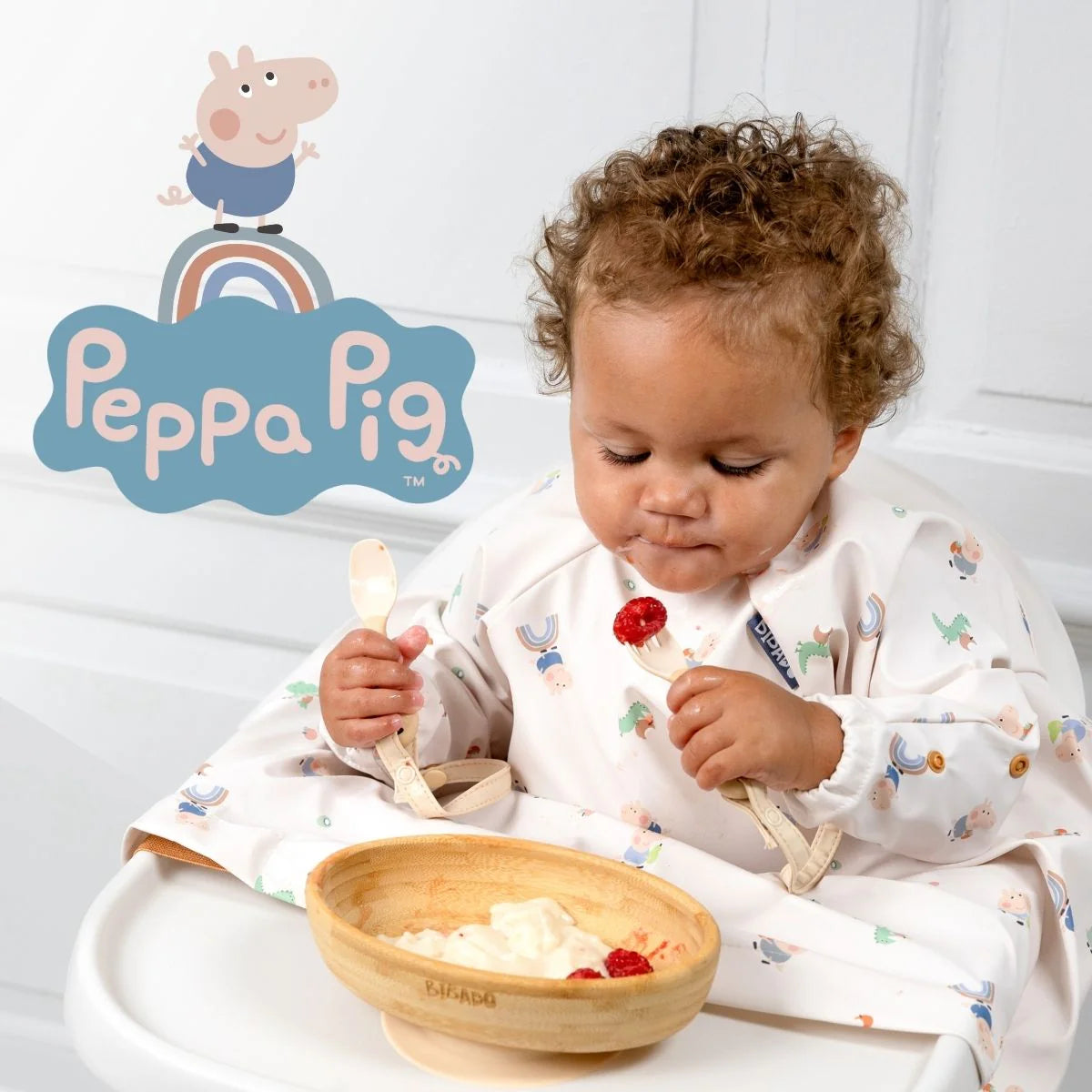Bibado Long-Sleeve Coveralls - George Pig