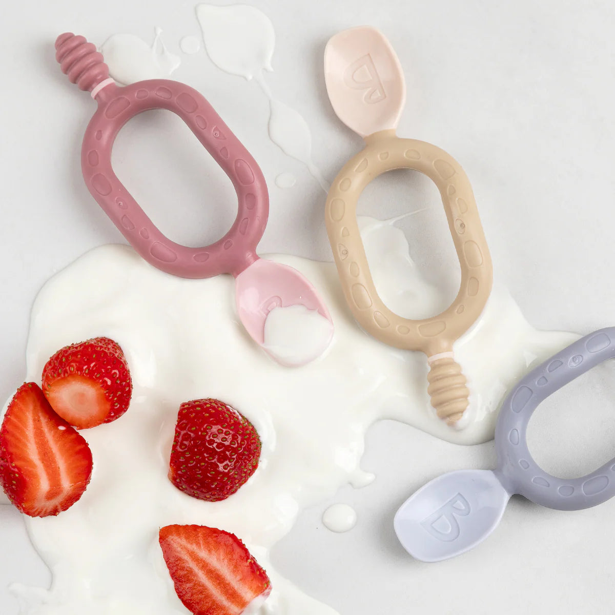 Dippit™ (two-pack) Multi-stage baby spoon and dipper - Mist