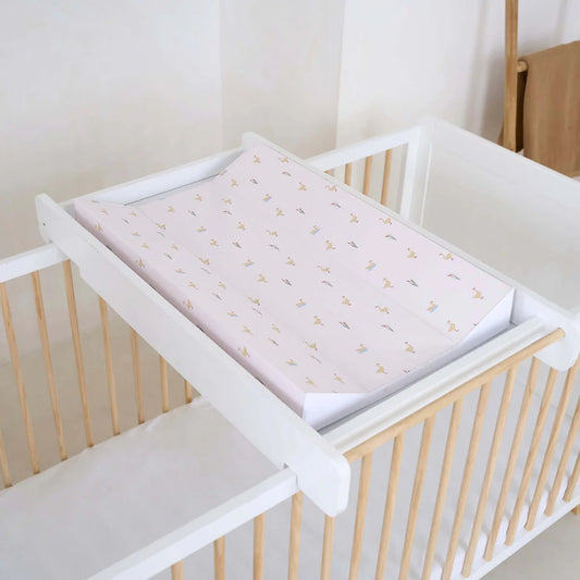 Duckling Anti-Roll Wedge Baby Changing Mat Clair de Lune