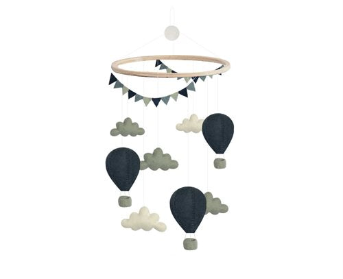 Air Balloons Mobile - Blue