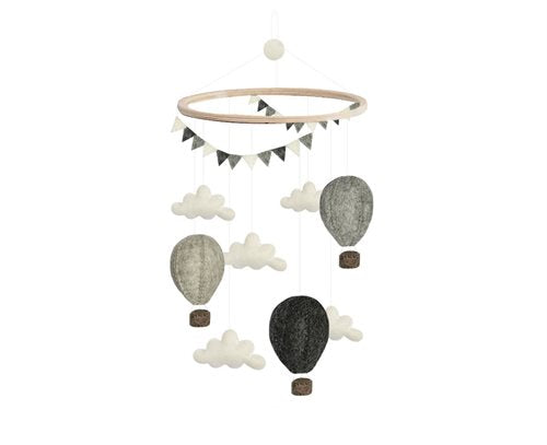 Air Balloons Mobile - Grey